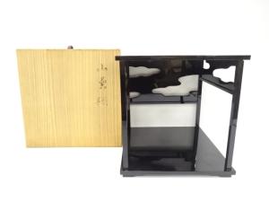 漆塗り　山雲棚